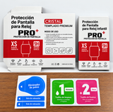 Protector de Pantalla de Cristal para Reloj Inteligente Infantil